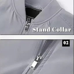 mia fashion Men Solid Casual Jacket image 4