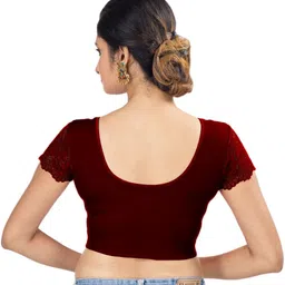 abhi U-Neck Women Blouse image 2