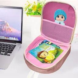 kiddospedia Ice Cream Hardshell Bag, Preschool Bag, Ice Cream Backpack Waterproof School Bag image 4