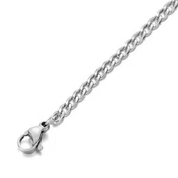 Peora Men Silver-Plated Chain image 3