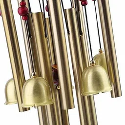 timesetl Brass, Wood Windchime image 5