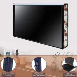 Vocal Store 32 Inch dust proof and water proof TV cover, led cover monitor PVC for 32 inch Computer Monitor, TV, LCD, LED - DUJ4LED32Inch image 5