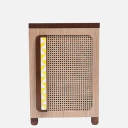 opaque studio Cocoa Cane Cabinet In Natural Finish image 5