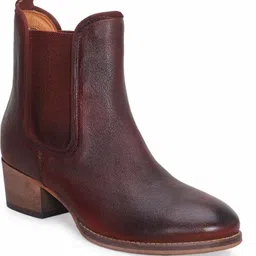 pillaa Versatile Stylish Slip-On Ankle Boots For Women image 2