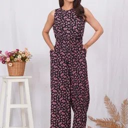 y.p. Floral Print Women Jumpsuit-picture-10