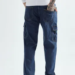 denim look Men Cargos image 2