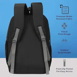 urban hub Large 45L Backpack for Men & Women Bags for Boys & Girls Waterproof Backpack Waterproof Backpack image 5