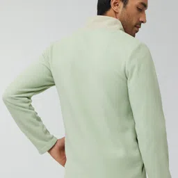 xyxx Regular Fit White Alterra for Men Colorblock Casual Jacket image 3