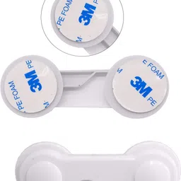 baby blocks Baby Safety Latch for Cabinet, Drawers, Doors, Cupboard | Pack of 4 image 2