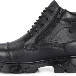 shoe day POLICE SHOES UNIFORM SHOE ARMY SHOE Boots For Men image 3