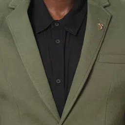 fort collins Men Solid Single Breasted Casual Blazer image 3