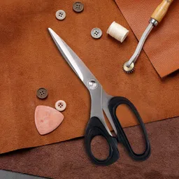 nfi essentials MultiPurpose 8 Inch Soft Comfort-Grip Handles Scissors Sharp Scissors Stationery Scissors-picture-17