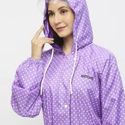 citizen Polka Print Women Raincoat image 3