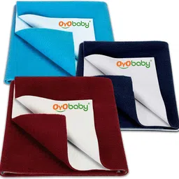 oyo baby Fleece Baby Bed Protecting Mat-picture-30