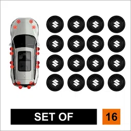 allure auto Set of 16 Car Door Shock Absorber Protector Sound Proof Rubber For Suzuki Car Door Panel-picture-18