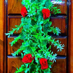 kingstyle impex Artificial Flowers Home Decoration Vine & Creepers Plant Wall Hanging Chain A534 Multicolor Rose Artificial Flower-picture-38