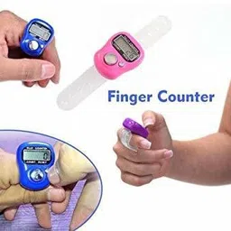 crafty wroth Mini Hand Tally Counter Finger Ring Digital Electronic Head Count 2 pc Miscellaneous Electronic Hobby Kit image 3