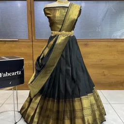 payu Printed Semi Stitched Lehenga Choli-picture-16