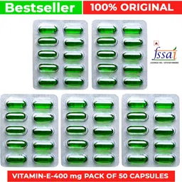 sks biotech Vitamin E 400mg Softgel Face Hair Capsule-picture-18