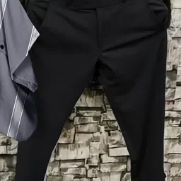 combraided Men Polyester Shirt Pant Set image 3