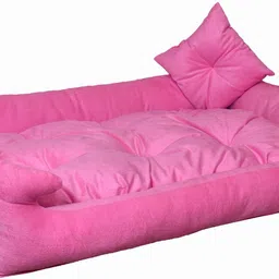 heaven luxurious Premium Ultra Soft Velvet Sofa Dog Bed & Cat Bed Puppies Puppy Pet Bed L Pet Bed image 4