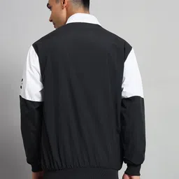 ewools Men Colorblock Bomber Jacket image 2