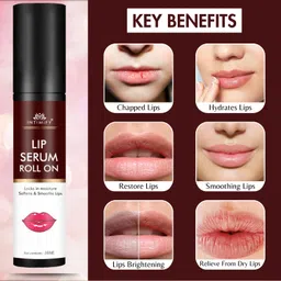 intimify lip serum roll on for pigmentation Natural Glossy Lip Serum image 2