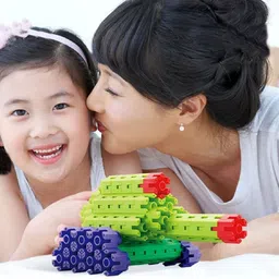 hinik 120+ pics Hexagonal Interlocking Building Blocks Brain Games for Children image 5