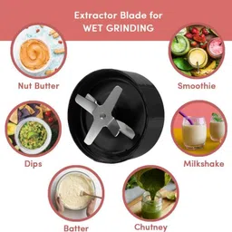 kitking 450 W Red+Silver Hand Blender image 5