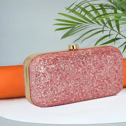 d'vine luxe Party Pink Clutch-picture-14