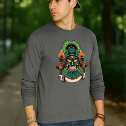 moda rapido Men Full Sleeve Printed Sweatshirt image 3