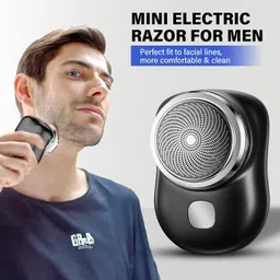 RADHE ENTERPRISE Mini Shaver Portable Electric Shaver, 2024 New Pocket Portable Trimmer 300 min Runtime 1 Length Settings image 3