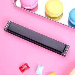 pnc mini store Mouth Organ 24 holes C key With 48 Tones Harmonica For Kids/Beginners Pack of 1 image 2