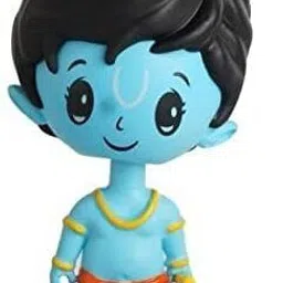 vrindavanstore.in Lord Shree Krishna Idol Bobble Head for Car Dashboard, Office Table,Home Décor-picture-11