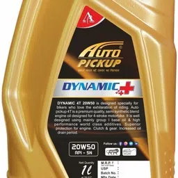 auto pickup New Pack of 1l Dynamic+ 4T 20W50 API-SN 4 Stroke High Performance Engine Oil image 5