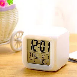 supratimart Analog-Digital White Clock image 5