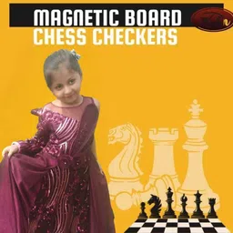 kaash Travel Chess Set with Folding Chessboard Game Educational Toys for Kids Design 9 25 cm Chess Board-picture-16
