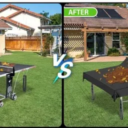 admark All Weather Table Tennis Table Cover | Dustproof UV-Resistant Protection. Table Cover Free Size image 5