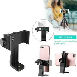 Wanzhow Mount Adapter Adjustment tripod Mount Vertical Horizontal for Video Recording Tripod, Tripod Clamp, Tripod Bracket, Monopod image 4