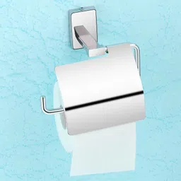 shapex SS 304 STAINLESS STEEL TOILET PAPER HOLDER Steel Toilet Paper Holder image 1