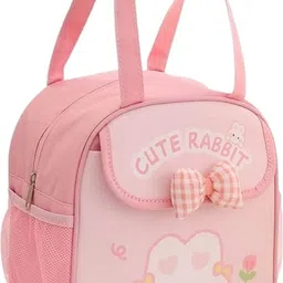 gold leaf Kawaii Cute Lunch Bag – Insulated Tote for School & Work (Pink) Waterproof Lunch Bag-picture-35