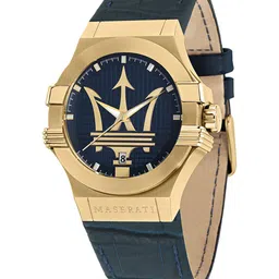 Maserati Men Dial & Leather Strap Analogue Watch R8851108035-picture-38