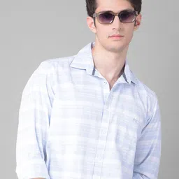 Crimsoune Club Slim Fit Checked Cotton Casual Shirt-image-44