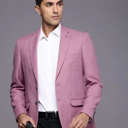 Raymond Notched Lapel Single-Breasted Formal Blazers-picture-21