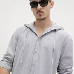 The Roadster Life Co. Hooded Relaxed Fit Shirt-image-23