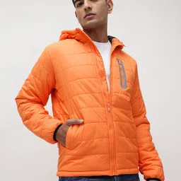 The Roadster Life Co. Hooded Padded Jacket with Zip Detail-image-82