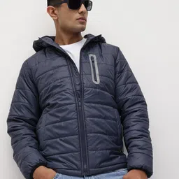 The Roadster Life Co. Hooded Padded Jacket with Zip Detail-picture-27