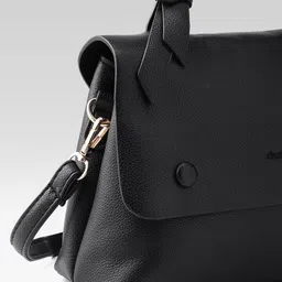 DressBerry Textured Satchel image 4