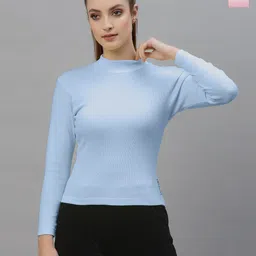 Friskers Women Pack Of 2 High Neck Tops-image-11