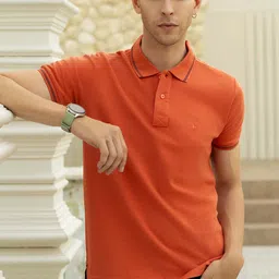 KOFFY Polo Collar Bio Finish Pure Cotton T-shirt-picture-52